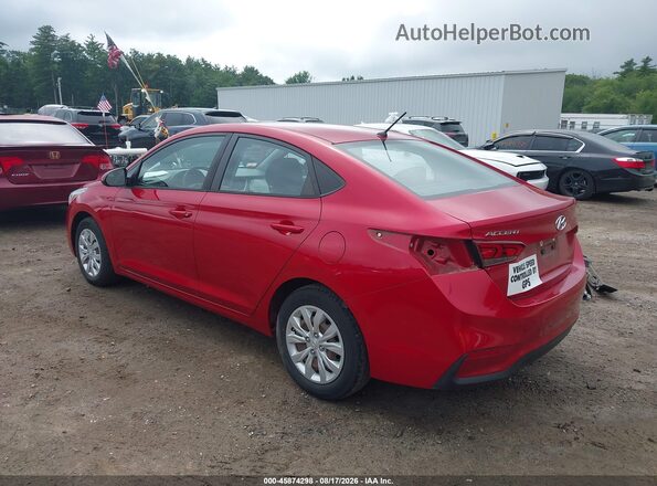 3KPC24A63LE109565 2020 HYUNDAI ACCENT Красный Задняя левая четверть