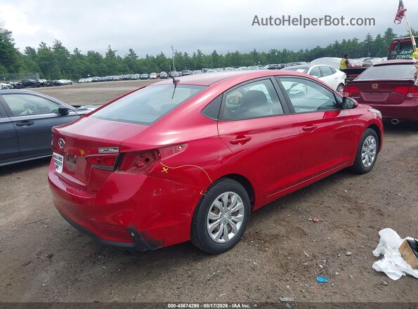 3KPC24A63LE109565 2020 HYUNDAI ACCENT Красный Задняя правая четверть