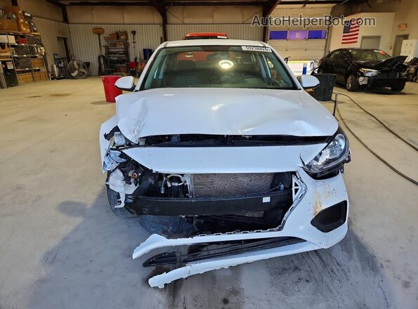 3KPC24A63ME132040 2021 HYUNDAI ACCENT White Вид спереду