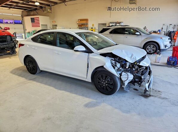 3KPC24A63ME132040 2021 HYUNDAI ACCENT White Передня права чверть