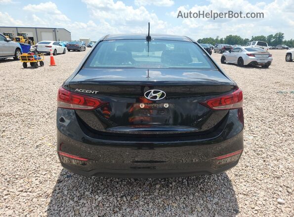 3KPC24A63ME137836 2021 HYUNDAI ACCENT Black Вид ззаду