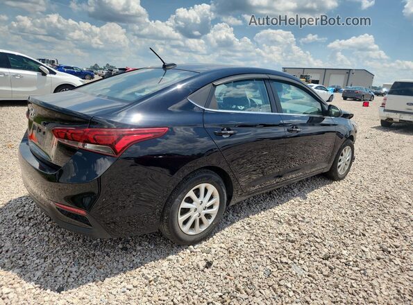 3KPC24A63ME137836 2021 HYUNDAI ACCENT Black Задня права чверть