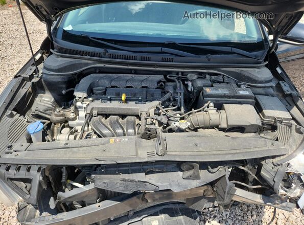 3KPC24A63ME137836 2021 HYUNDAI ACCENT Black Вид задньої частини салону