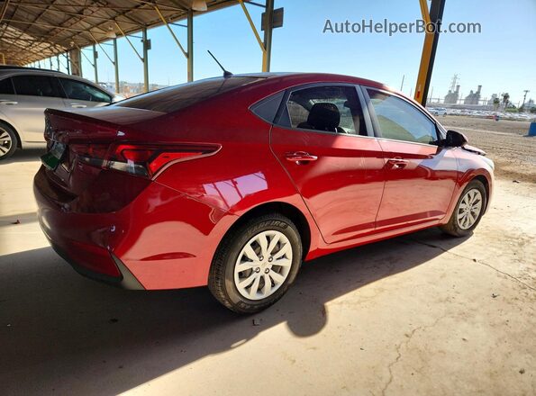 3KPC24A63ME147105 2021 HYUNDAI ACCENT Maroon Rear right