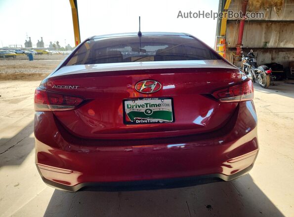 3KPC24A63ME147105 2021 HYUNDAI ACCENT Maroon Rear view