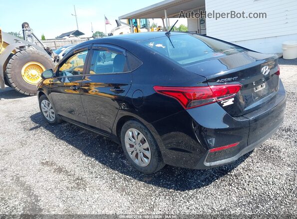 3KPC24A63ME152076 2021 HYUNDAI ACCENT Black Trasero izquierdo