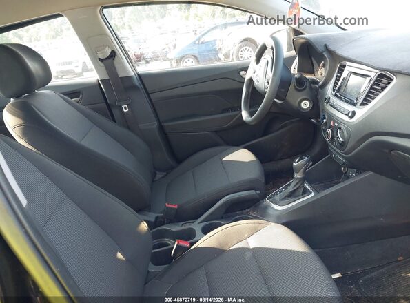 3KPC24A63ME152076 2021 HYUNDAI ACCENT Black Vista interior delantera