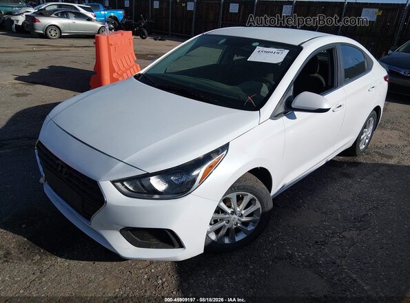 3KPC24A63NE172054 2022 HYUNDAI ACCENT White Przód lewy