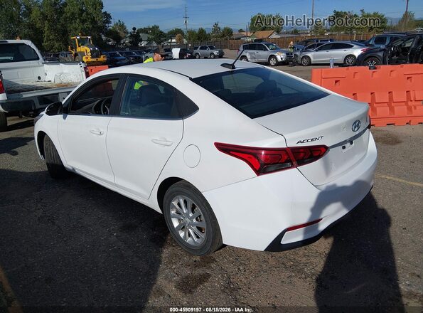 3KPC24A63NE172054 2022 HYUNDAI ACCENT White Tył lewy