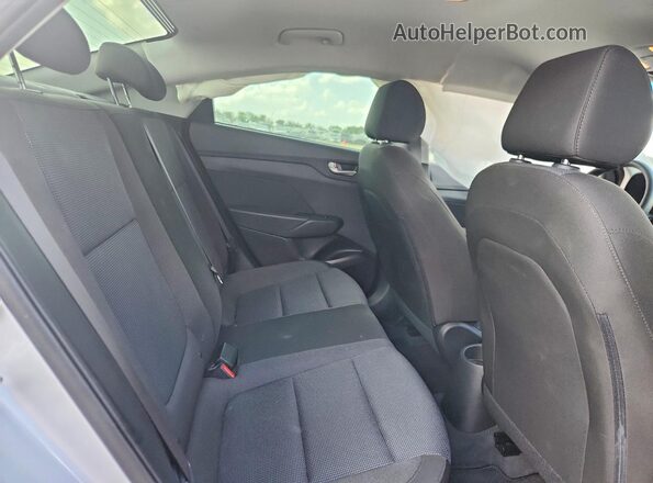 3KPC24A63NE179649 2022 HYUNDAI ACCENT Серебряный Вид задних сидений