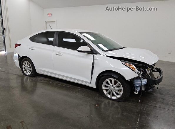 3KPC24A63NE189999 2022 HYUNDAI ACCENT White Widok wnętrza 360 stopni
