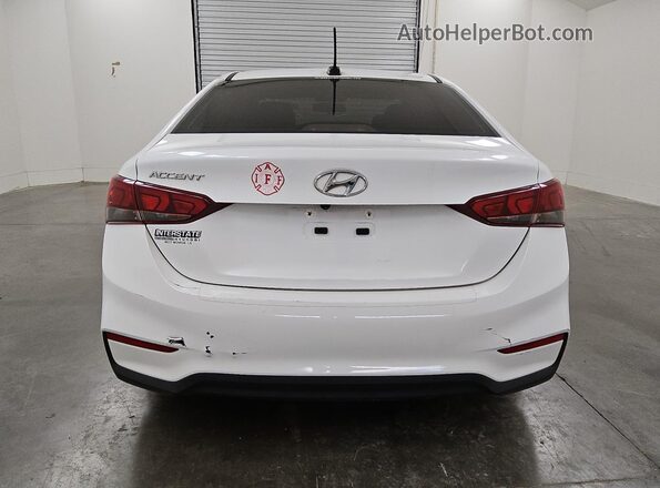 3KPC24A63NE189999 2022 HYUNDAI ACCENT White 