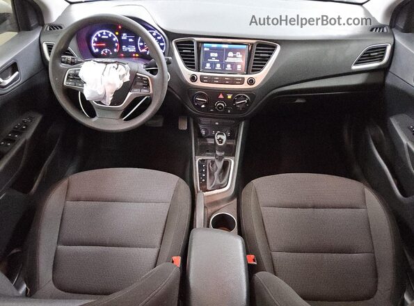 3KPC24A63NE189999 2022 HYUNDAI ACCENT White 