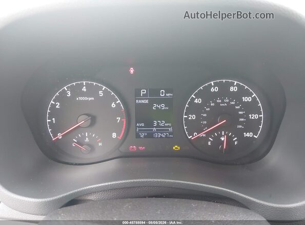 3KPC24A64LE095773 2020 HYUNDAI ACCENT Light Blue Вид задніх сидінь