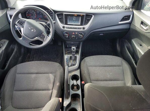 3KPC24A64LE104438 2020 HYUNDAI ACCENT Silver Вид панелі приладів
