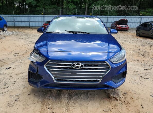3KPC24A64LE105086 2020 HYUNDAI ACCENT Blue Вид спереду