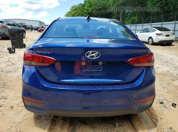 3KPC24A64LE105086 2020 HYUNDAI ACCENT Blue Вид ззаду
