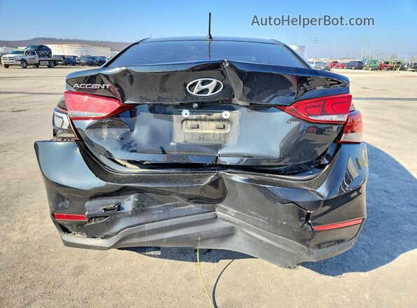 3KPC24A64LE118470 2020 HYUNDAI ACCENT Black Հետևի տեսք
