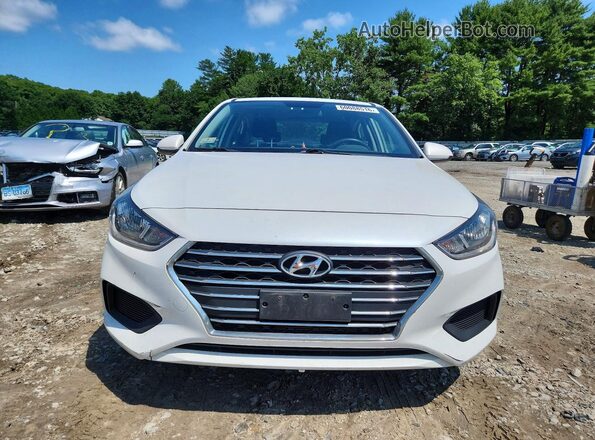 3KPC24A64ME129227 2021 HYUNDAI ACCENT White Front view