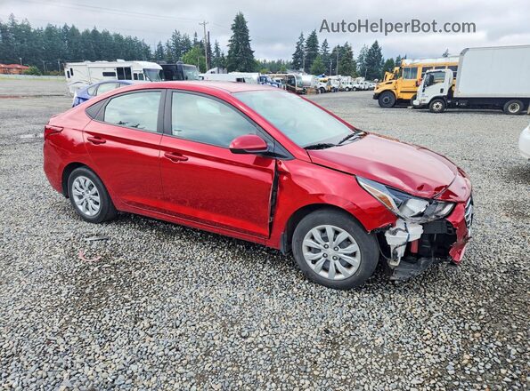 3KPC24A64NE171835 2022 HYUNDAI ACCENT Burgundy Przód prawy