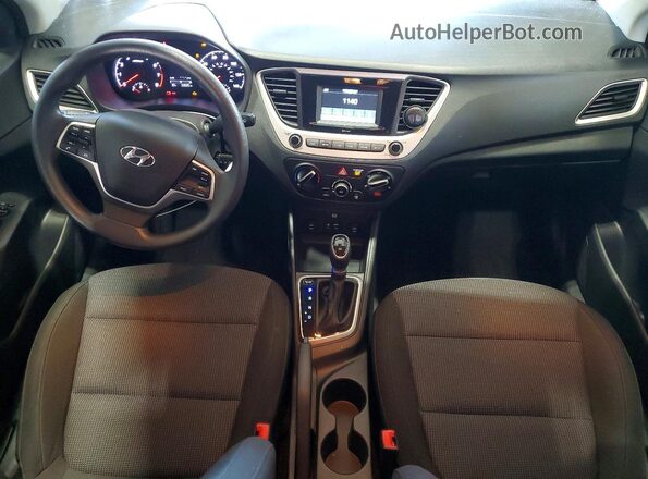 3KPC24A64NE183600 2022 HYUNDAI ACCENT Blue Vista del salpicadero