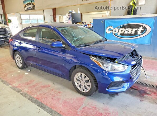 3KPC24A64NE183600 2022 HYUNDAI ACCENT Blue Delantero derecho