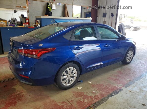 3KPC24A64NE183600 2022 HYUNDAI ACCENT Blue Trasero derecho