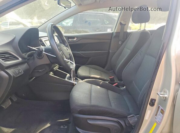 3KPC24A65LE094308 2020 HYUNDAI ACCENT Cream წინა სალონის ხედი