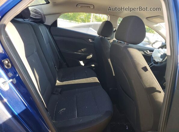 3KPC24A65LE104111 2020 HYUNDAI ACCENT Blue Vista de los asientos traseros