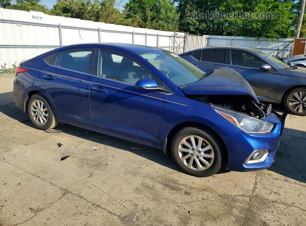 3KPC24A65LE104111 2020 HYUNDAI ACCENT Blue Delantero derecho