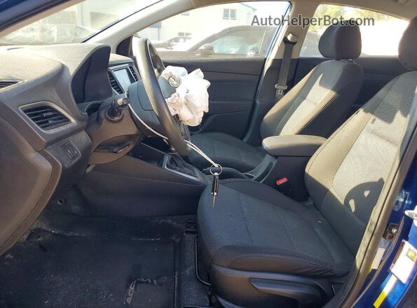 3KPC24A65LE104111 2020 HYUNDAI ACCENT Blue Vista interior delantera