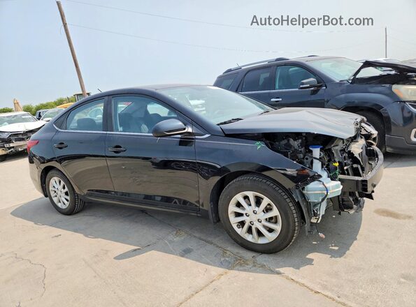3KPC24A65LE123273 2020 HYUNDAI ACCENT Black Передня права чверть