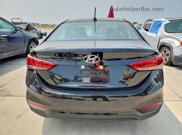 3KPC24A65LE123273 2020 HYUNDAI ACCENT Black Вид ззаду