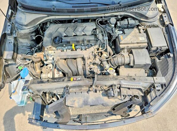 3KPC24A65LE123273 2020 HYUNDAI ACCENT Black Вид задньої частини салону