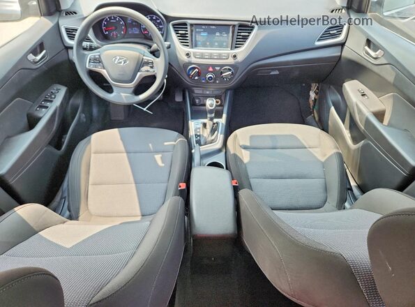 3KPC24A65LE123273 2020 HYUNDAI ACCENT Black Вид панелі приладів