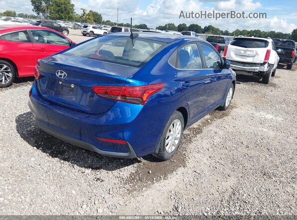 3KPC24A65LE126884 2020 HYUNDAI ACCENT Blue Задня права чверть