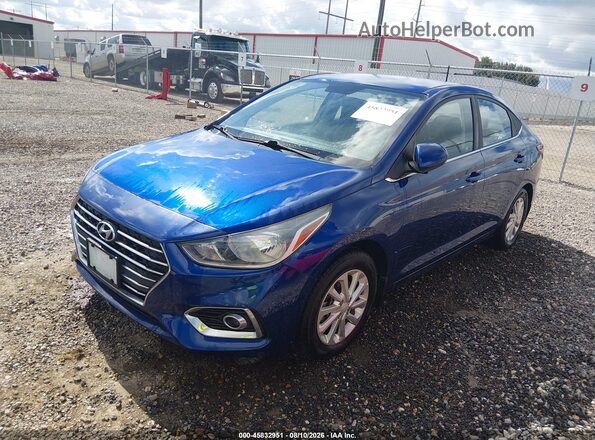 3KPC24A65LE126884 2020 HYUNDAI ACCENT Blue Передня ліва чверть
