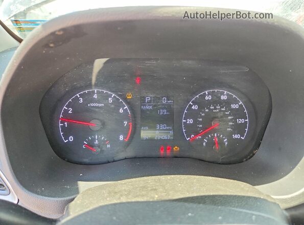 3KPC24A65ME135165 2021 HYUNDAI ACCENT Black ხელსაწყოთა პანელის ხედი
