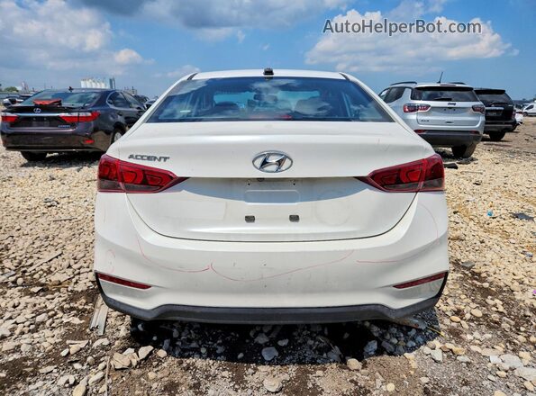 3KPC24A65ME150846 2021 HYUNDAI ACCENT White Rear view