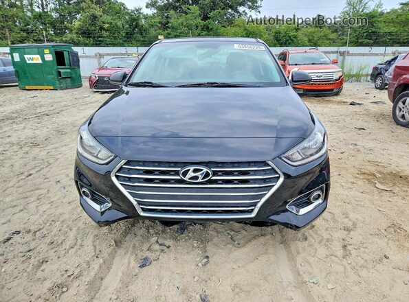 3KPC24A65NE162870 2022 HYUNDAI ACCENT Черный Вид спереди