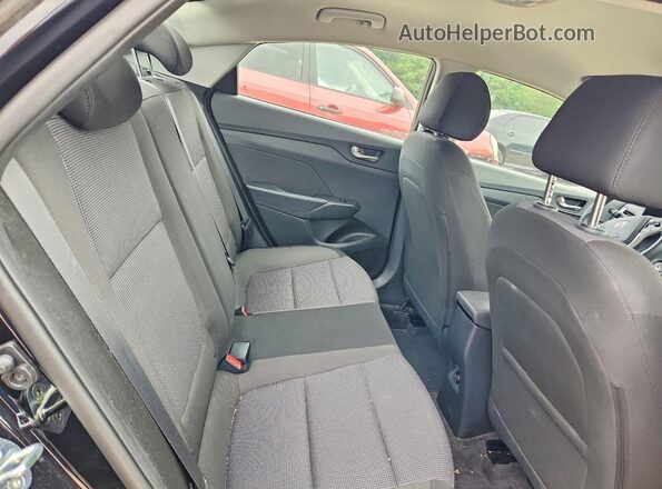 3KPC24A65NE162870 2022 HYUNDAI ACCENT Черный Вид задних сидений