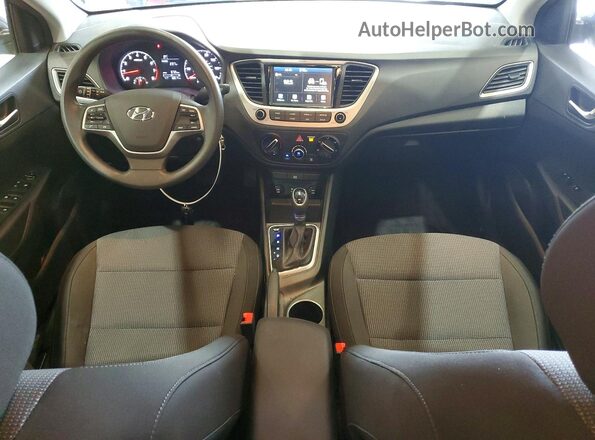 3KPC24A66LE107177 2020 HYUNDAI ACCENT Gray Vista del salpicadero