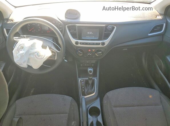 3KPC24A66LE116140 2020 HYUNDAI ACCENT White Вид панелі приладів