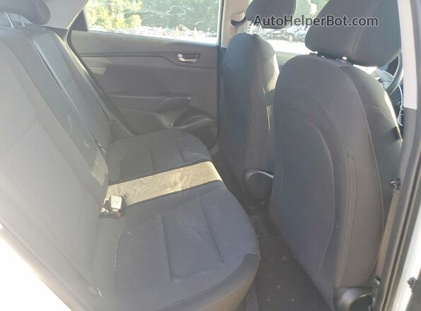 3KPC24A66LE116140 2020 HYUNDAI ACCENT White Вид задніх сидінь