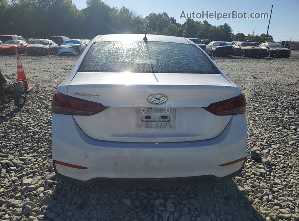 3KPC24A66LE116140 2020 HYUNDAI ACCENT White Вид ззаду