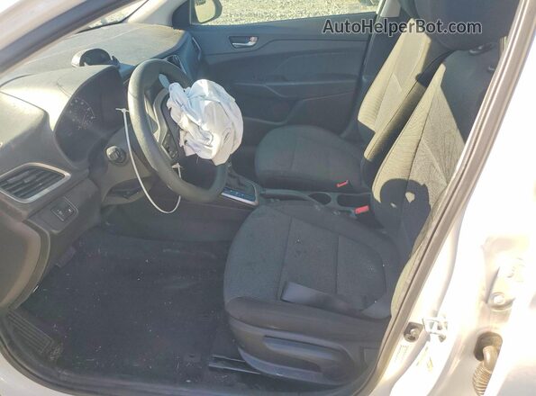 3KPC24A66LE116140 2020 HYUNDAI ACCENT White Вид салону спереду