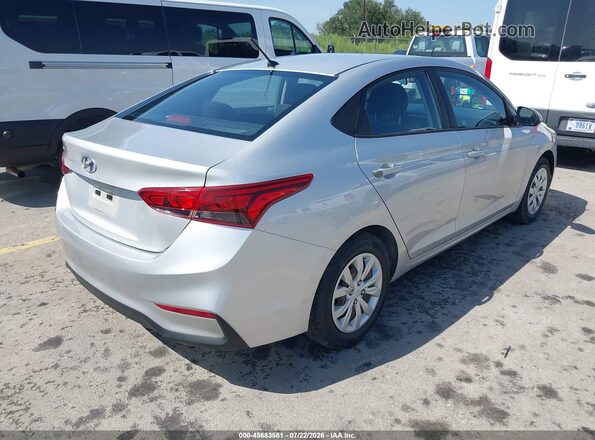 3KPC24A66LE118714 2020 HYUNDAI ACCENT Silver Задня права чверть