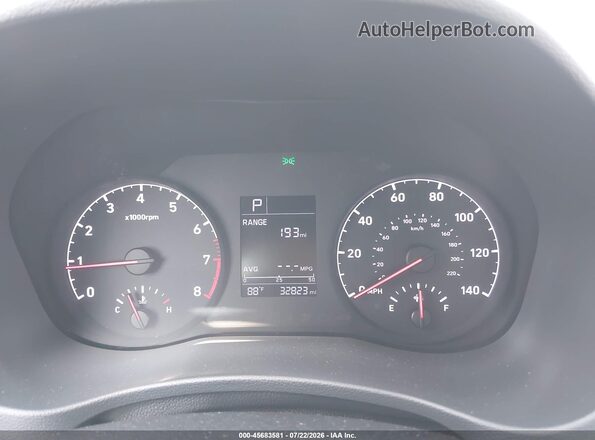 3KPC24A66LE118714 2020 HYUNDAI ACCENT Silver Вид задніх сидінь