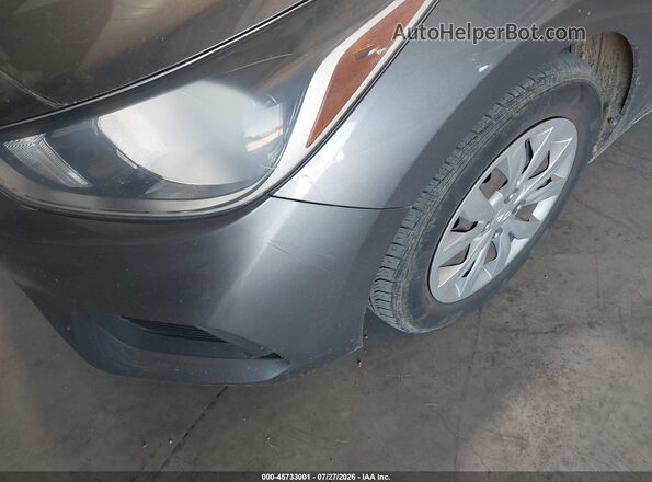3KPC24A66LE118731 2020 HYUNDAI ACCENT Gray Вид спереду