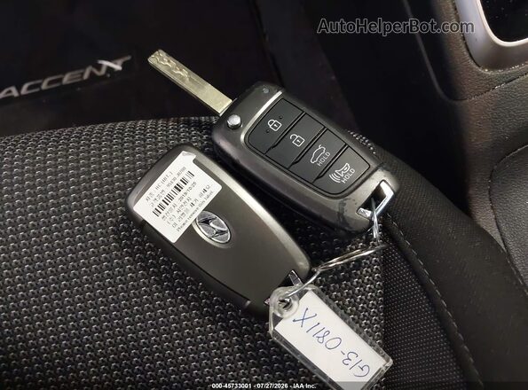 3KPC24A66LE118731 2020 HYUNDAI ACCENT Gray Вид панелі приладів